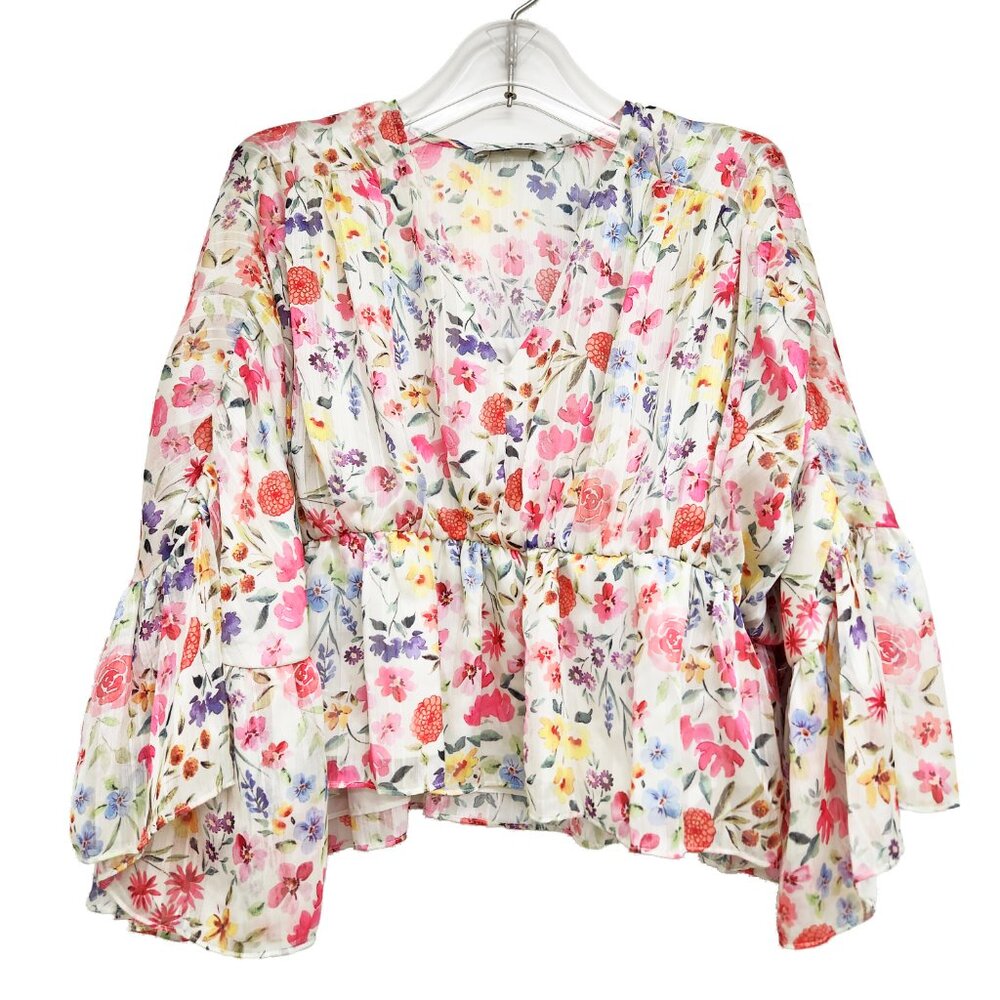 Elie Tahari Floral Top